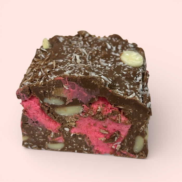 Rocky Road Strawberry marzipan